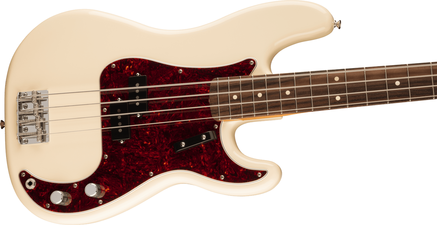 BAJO ELECTRICO FENDER PRECISION VINT II 60S OLIMPYC WHITE N