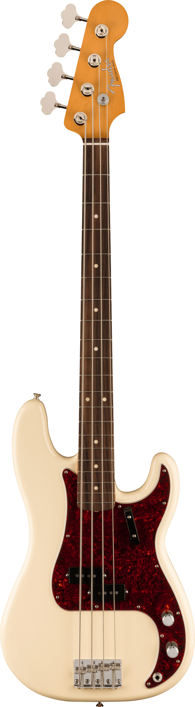 BAJO ELECTRICO FENDER PRECISION VINT II 60S OLIMPYC WHITE N