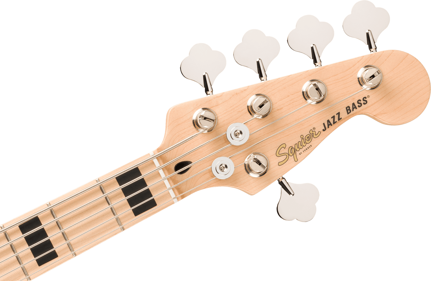 BAJO ELECTRICO SQUIERJAZZ BASS V ACTIVE SERIE AFFINITY BLACK METALLIC N