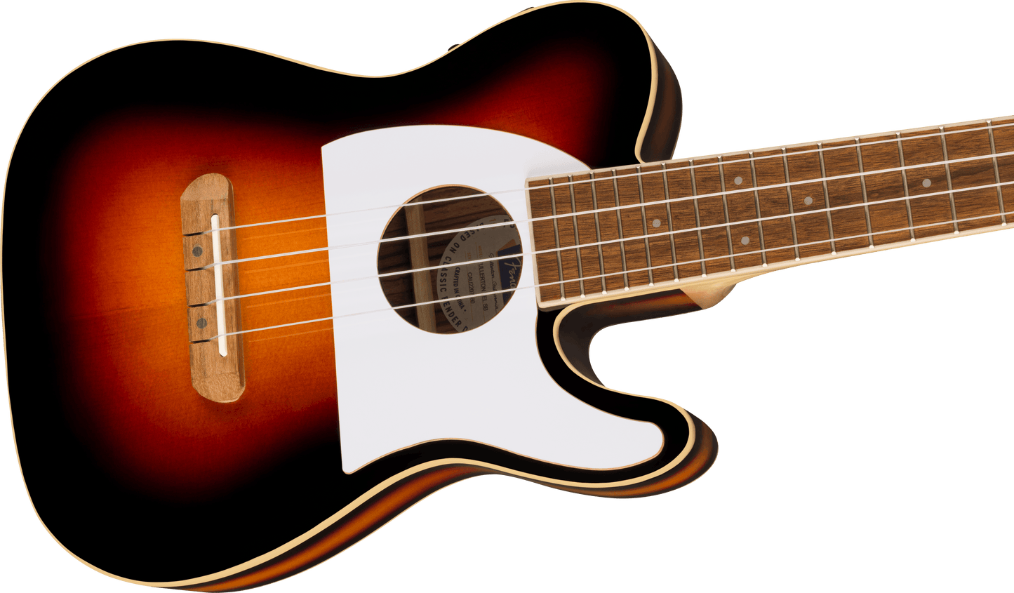 UKULELE FULLERTON FENDER TELE REINO UNIDO SUNBURST N
