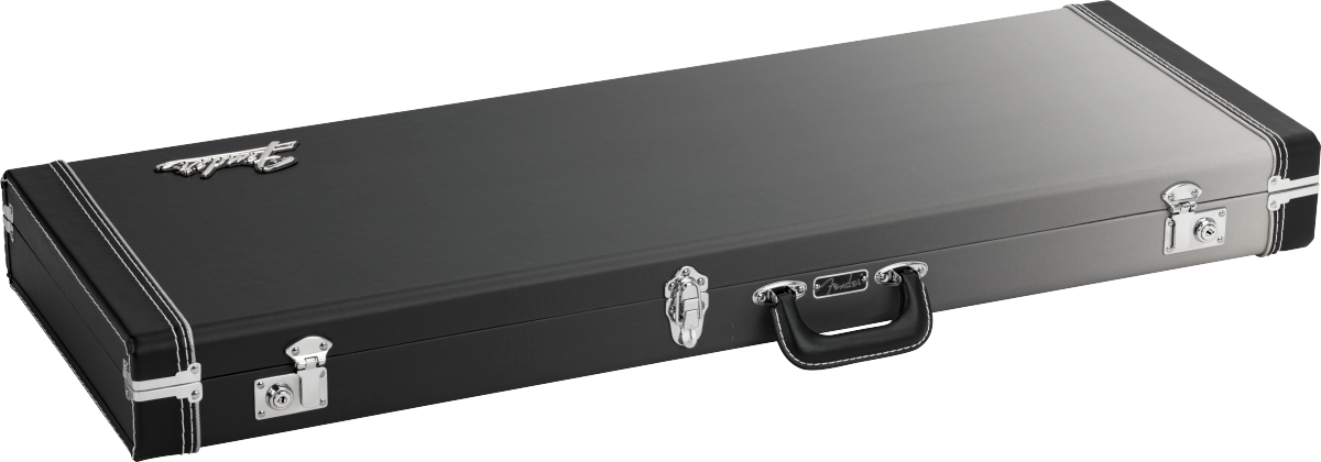 ESTUCHE RIGIDO FENDER PARA STRAT/TELE OMBRÉ SILVER SMOKE N