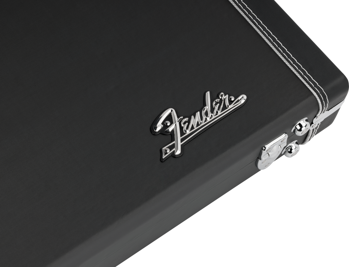 ESTUCHE RIGIDO FENDER PARA STRAT/TELE OMBRÉ SILVER SMOKE N