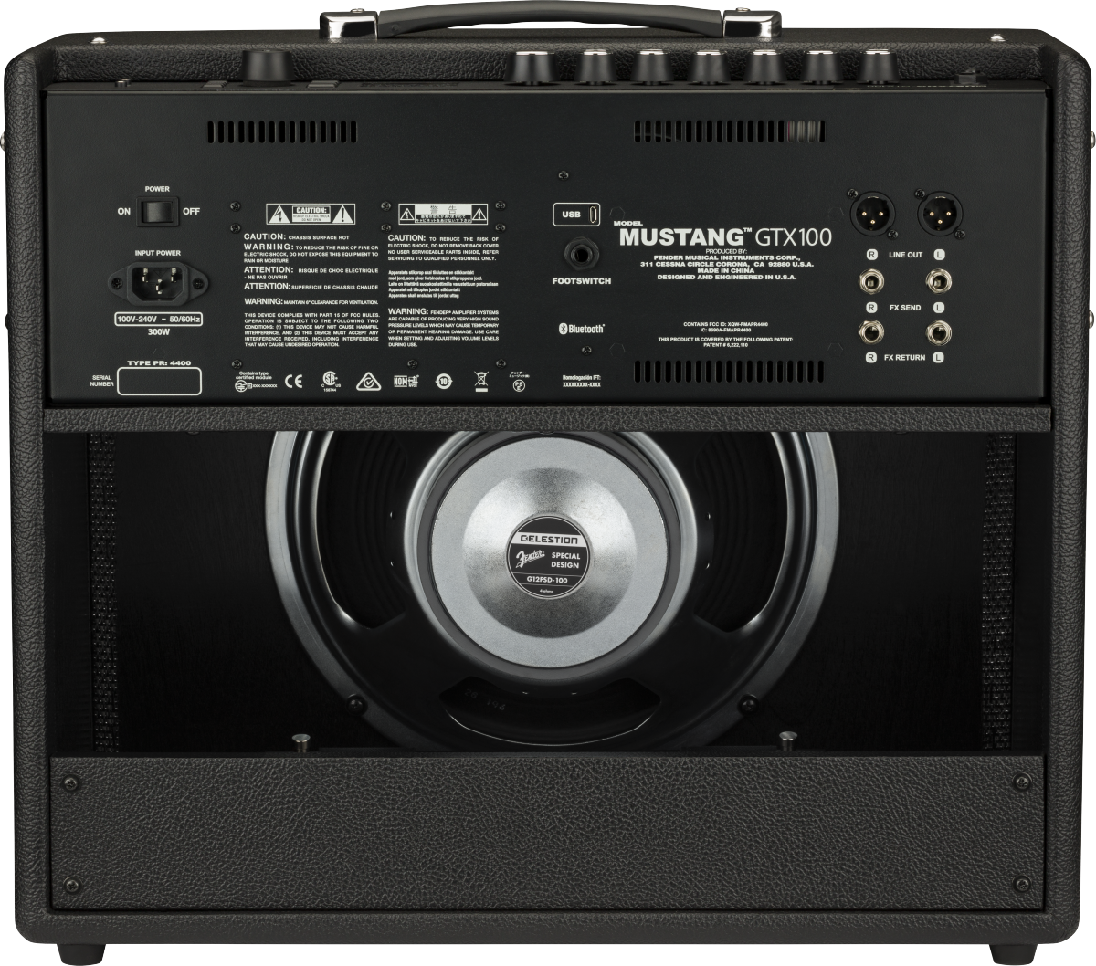 AMPLIFICADOR FENDER MUSTANG™ GTX100 N