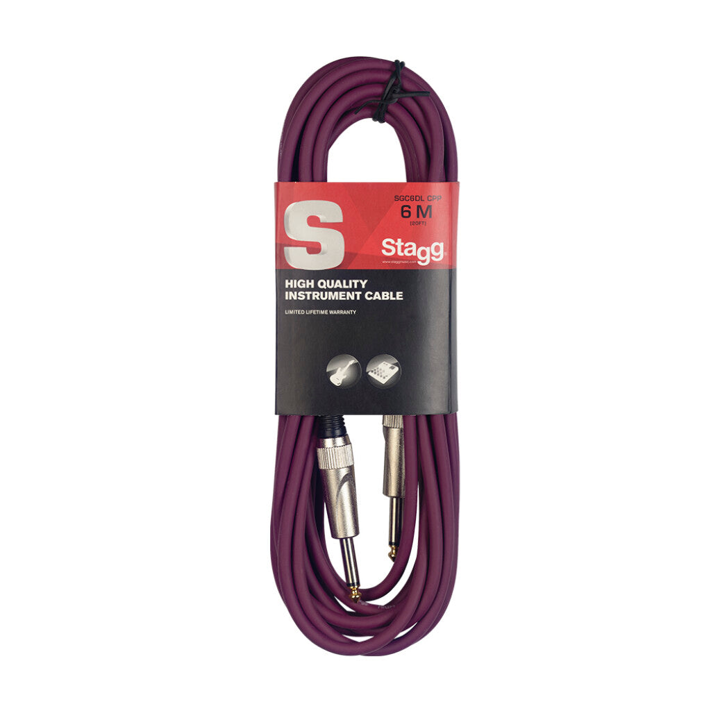 CABLE DE INSTRUMENTO, PLUG / PLUG (M / M), 6 M, CONECTORES R SGC6DL CPP N