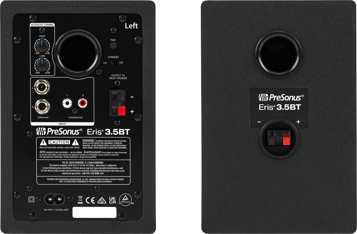 MONITORES PRESONUS ERIS 3.5BT 2DA GENERACIÓN (PAR) N
