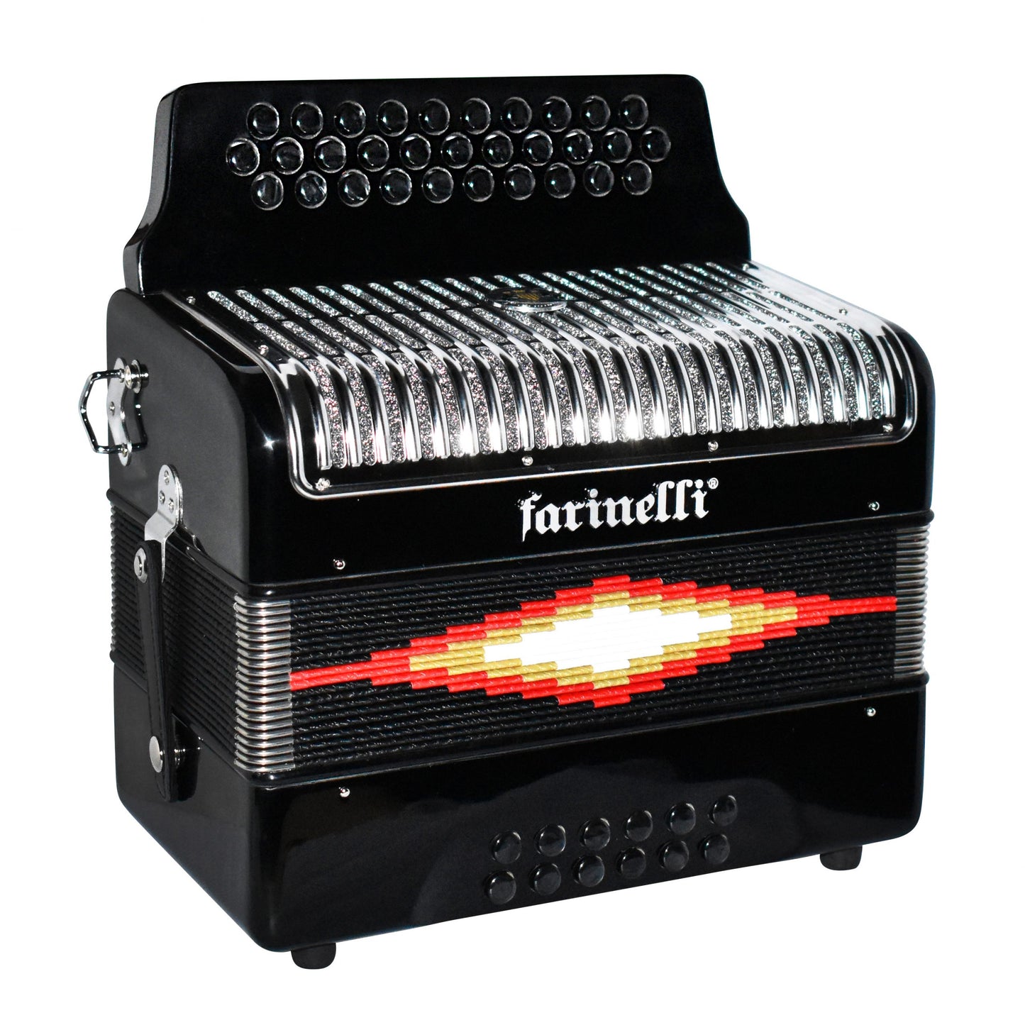 ACORDEON BOTONES FA NEGRO BN 3012 FARINELLI PREMIUM 3012FAN1HG N