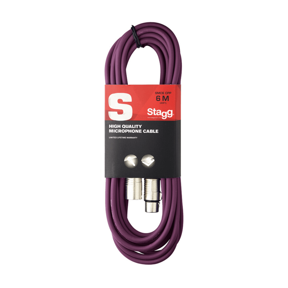 CABLE DE MICRÓFONO XLR / XLR (M / F), 6 M SMC6 CPP N