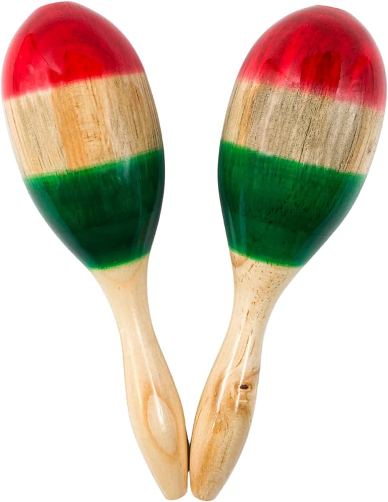 MARACA TRICOLOR NACIONAL MINI MCNAC03 N