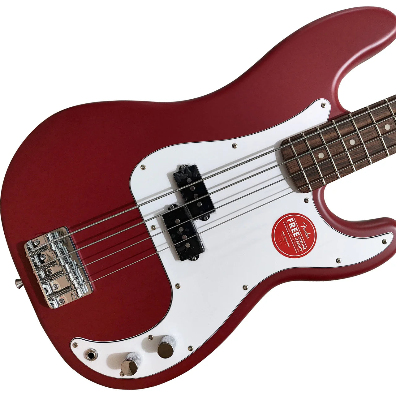 BAJO ELECTRICO SQUIER DEBUT PRECISION BASS DAKOTA RED SATIN N