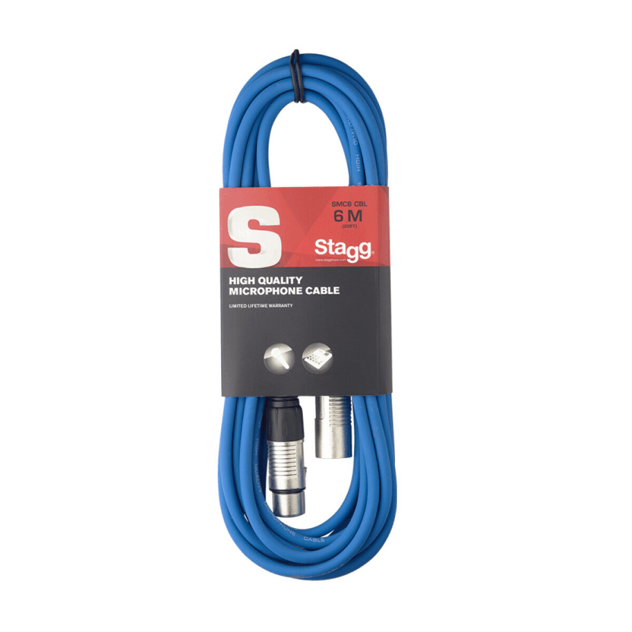 CABLE DE MICRÓFONO XLR / XLR (M / F), 6 M SMC6 CBL N