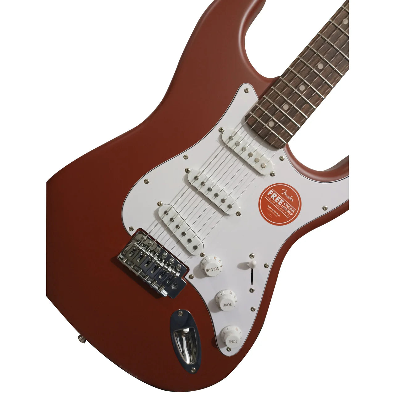 GUITARRA ELECTRICA SQUIER DEBUT STRATOCASTER DAKOTA RED |0379600554 N