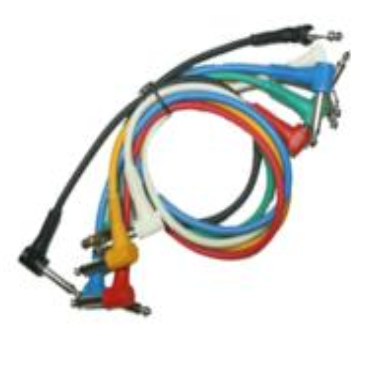 PAQUETE CON 6 CABLES PARCHEO RADOX COLORES N 080-847 N