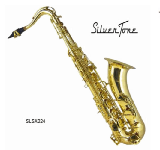 SAXOFON TENOR SIB LAQUEADO SILVERTONE | SLSX024 N