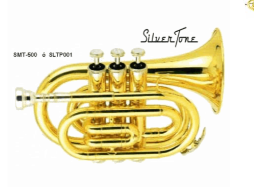 TROMPETA POCKET SIb LAQUEADA SILVERTONE N