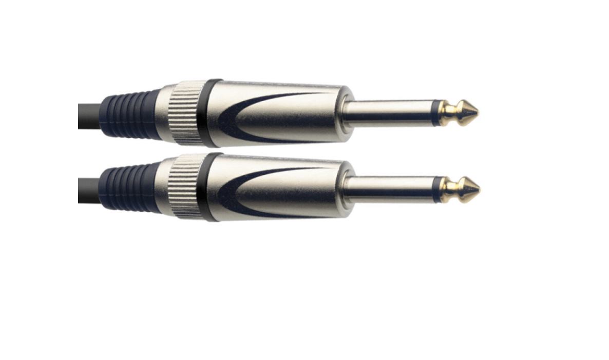 CABLE DE INSTRUMENTO STAGG, PLUG/PLUG 3 M, CONECTORES SGC3DL N