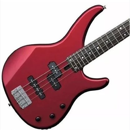 BAJO ELECTRICO YAMAHA 4 CUERDAS TRBX ROJO METALICO GTRBX174RM N