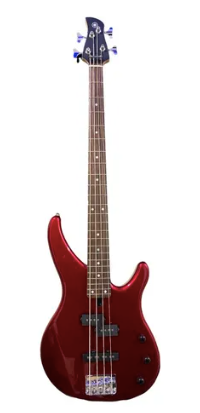 BAJO ELECTRICO YAMAHA 4 CUERDAS TRBX ROJO METALICO GTRBX174RM N
