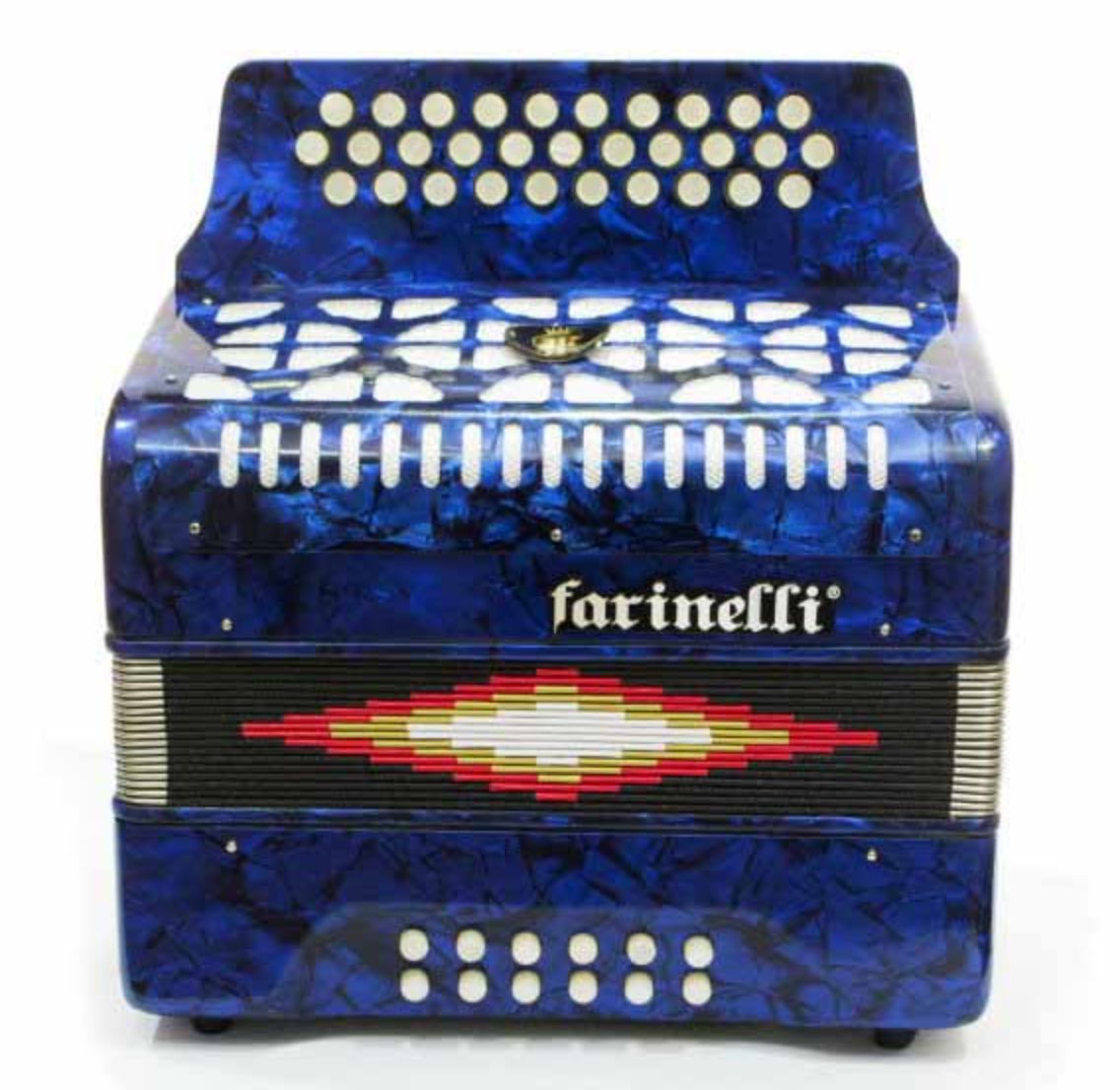 ACORDEON DIATONICO FA AZUL 3012 3012FAA FARINELL 3012FAA N