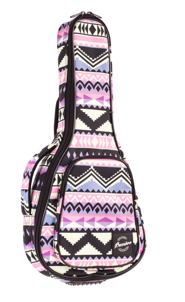 FUNDA ACOLCHADA PARA UKULELE SOPRANO DISEÑO LIFE BAMBOO B-21-LIFE N
