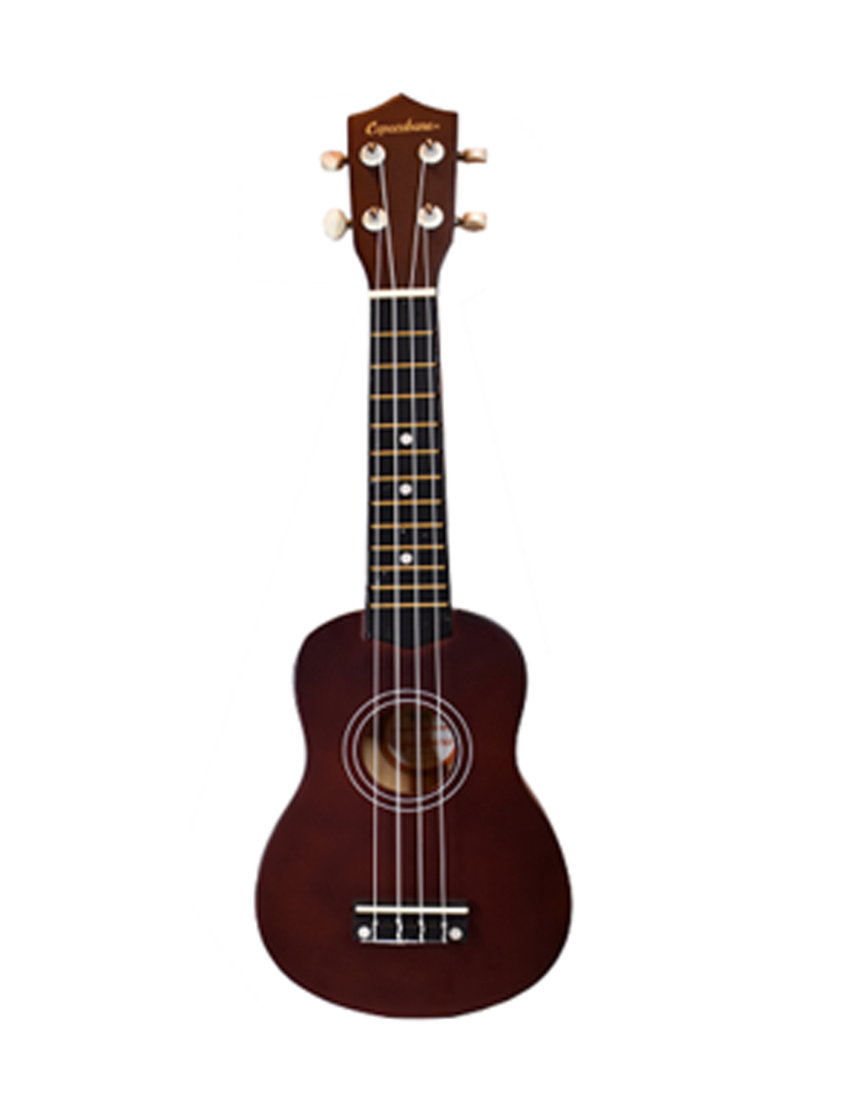 UKULELE SOPRANO CAOBA CON FUNDA COPACABANA CPUK064 N |