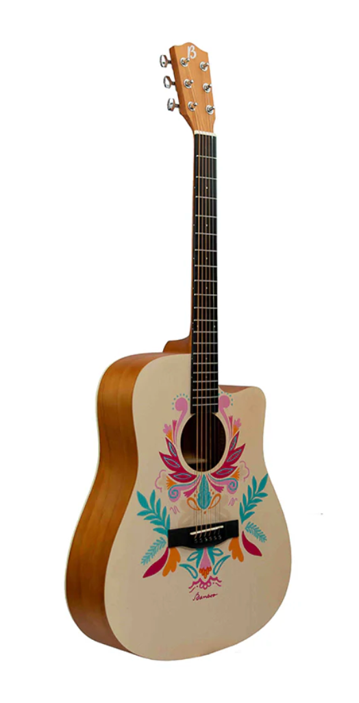 GUITARRA ACUSTICA BAMBOO FESTIVAL CON FUNDA | GA-41-FESTIVAL N