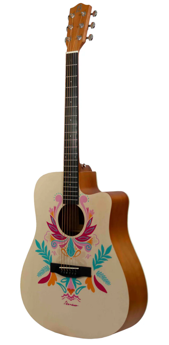 GUITARRA ACUSTICA BAMBOO FESTIVAL CON FUNDA | GA-41-FESTIVAL N