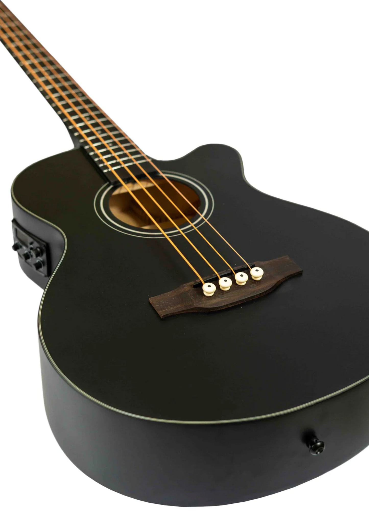 BAJO ELECTROACUSTICO NEGRO CON ECUALIZADOR INCLUYE FUNDA 40" | BA-40-BK-Q-AR N