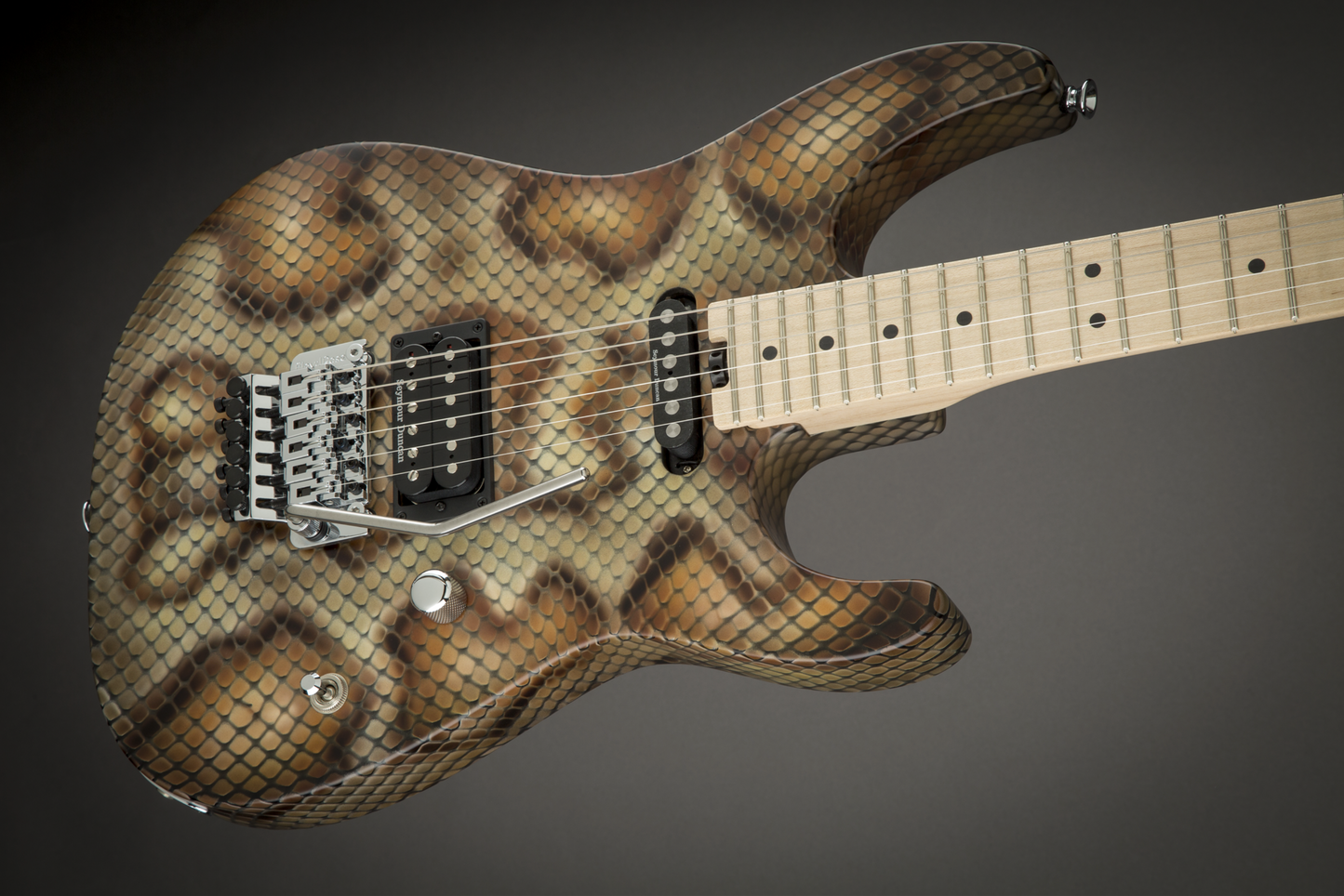 GUITARRA ELECTRICA WARREN DEMARTINI SIGNATURE PRO-MOD SNAKE, PIEL DE SERPIENTE | 2969197591 N
