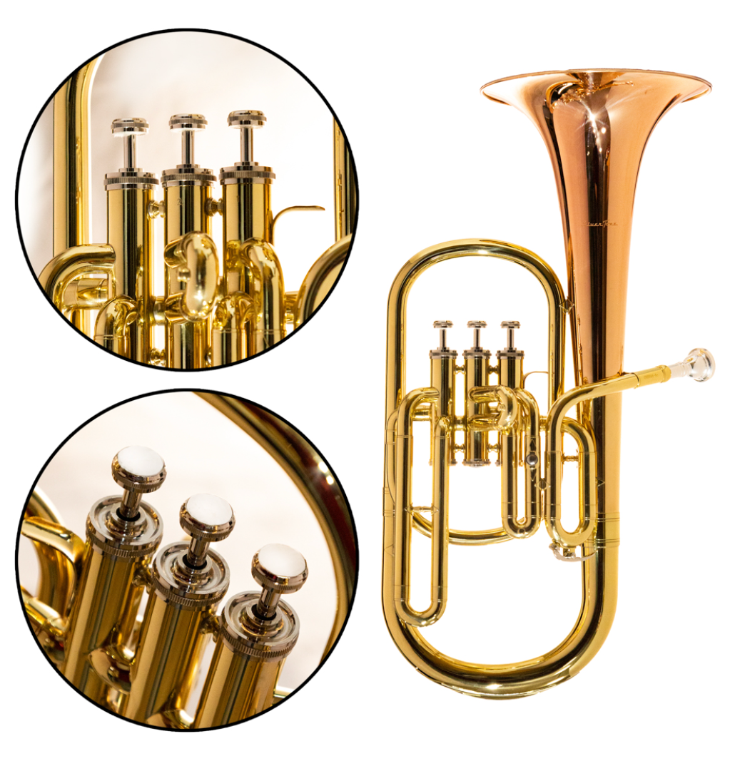 SAXOR ALTO Eb COMBINADO DORADO / COBRIZADO SILVERTONE | SLSR007 N
