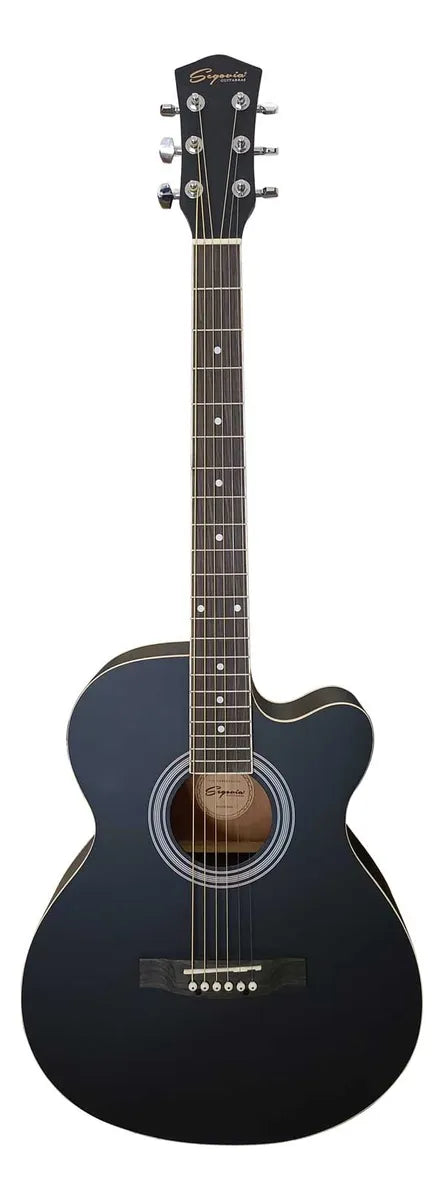 GUITARRA ELECTROACUSTICA 40" NEGRA MATE SEGOVIA | SGF238CEBK N
