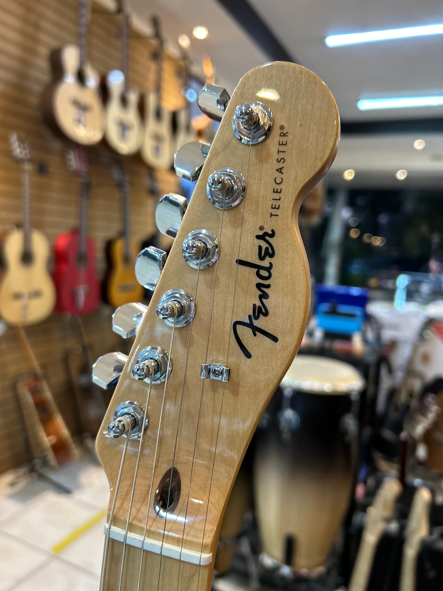 GUITARRA ELECTRICA FENDER TELECASTER STANDAR AZUL 0266020560 N