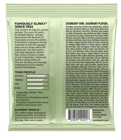 ENCORDADURA ERNIE BALL ''MAGNUM SLINKY'' ELECTRIC (NIQUEL, 0.012-0.056 2618 N