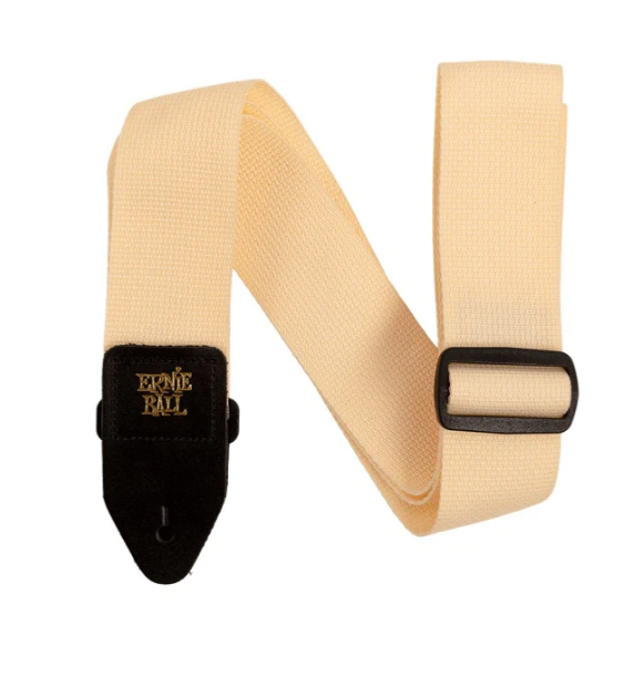 TAHALI/STRAP ERNIE BALL POLYPRO CREMA/NEGRO 5354 N
