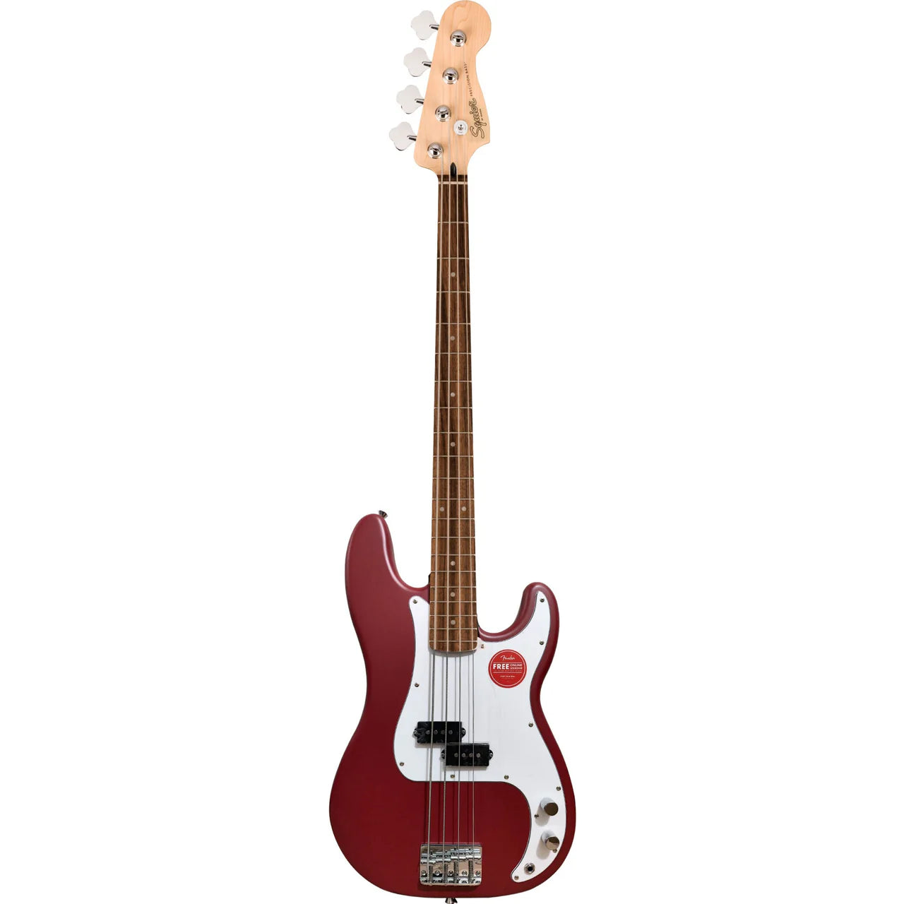 BAJO ELECTRICO SQUIER DEBUT PRECISION BASS DAKOTA RED SATIN N