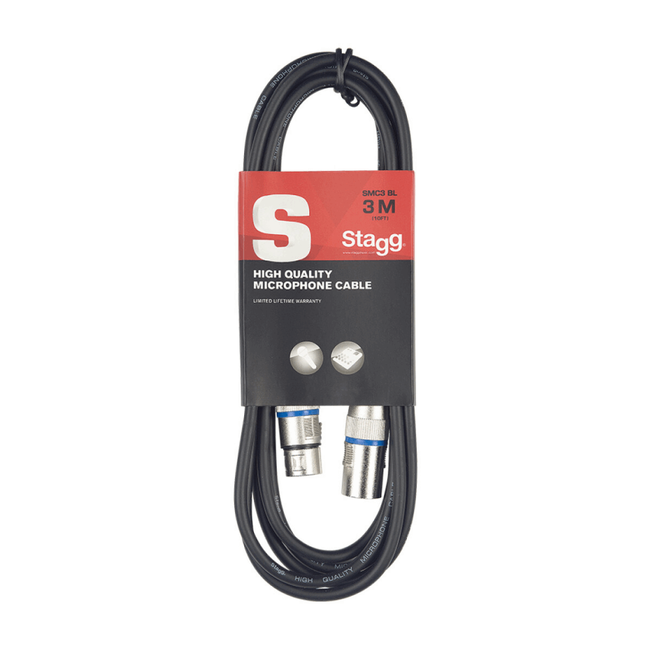 CABLE DE MICRÓFONO XLR / XLR (M / F), 3 M SMC3 CBL N