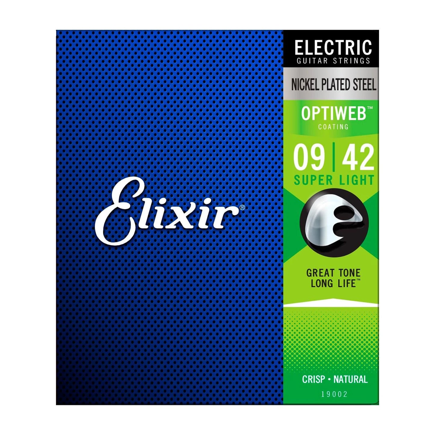 JGO DE CUERDAS P GUITARRA ELÉCTRICA .009 - .042 OPTIWEB 19002 N