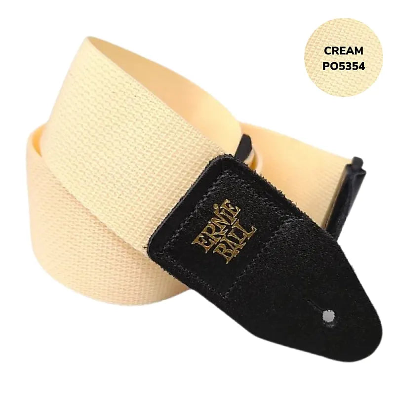 TAHALI/STRAP ERNIE BALL POLYPRO CREMA/NEGRO 5354 N