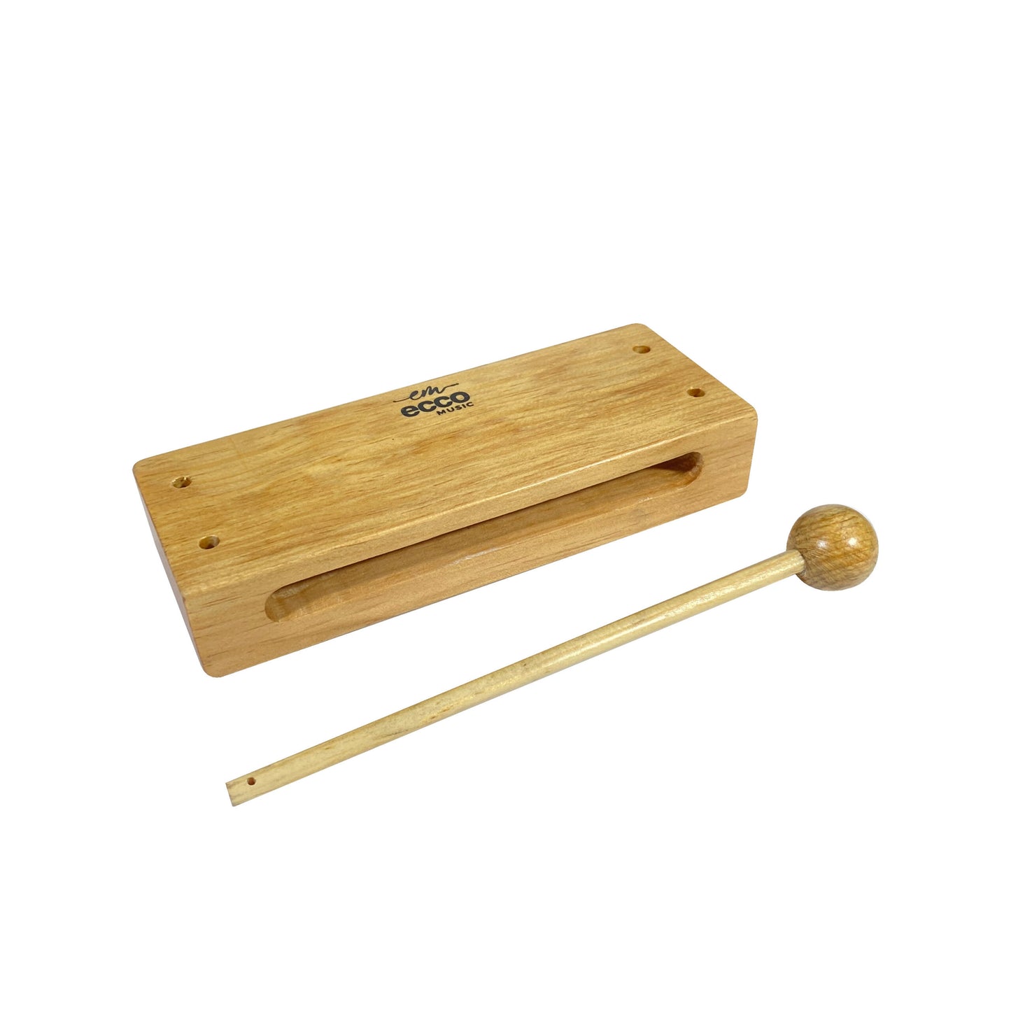 WOOD BLOC ECCO MUSIC / CAJA CHINA TONO ALTO 16 CM. MEDIUM EM-WBP-M N