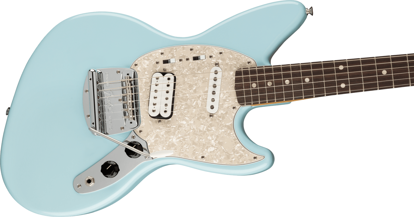GUITARRA ELÉCTRICA CUSTOM KURT COBAIN JAG-STANG SONIC BLUE