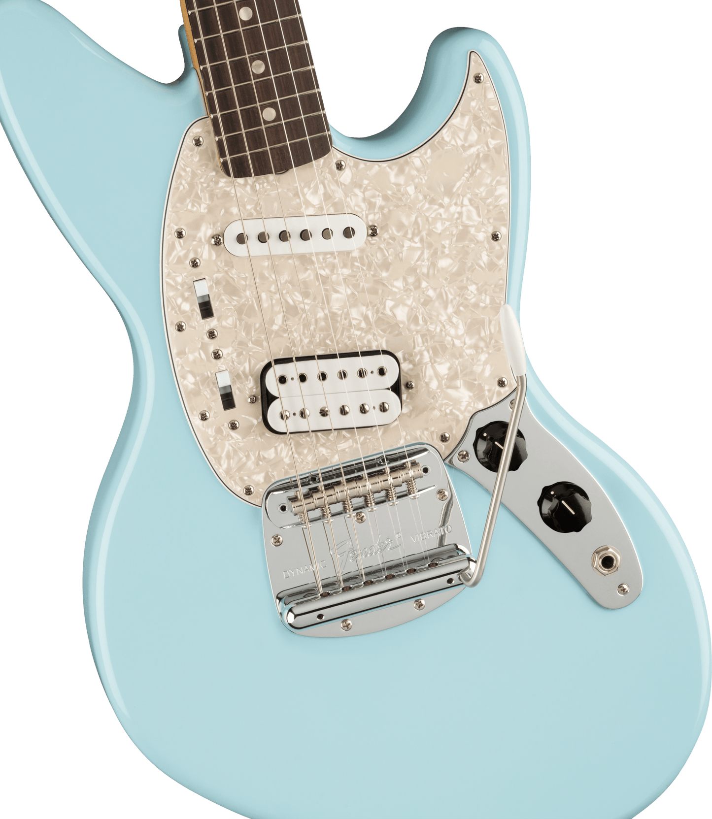 GUITARRA ELÉCTRICA CUSTOM KURT COBAIN JAG-STANG SONIC BLUE