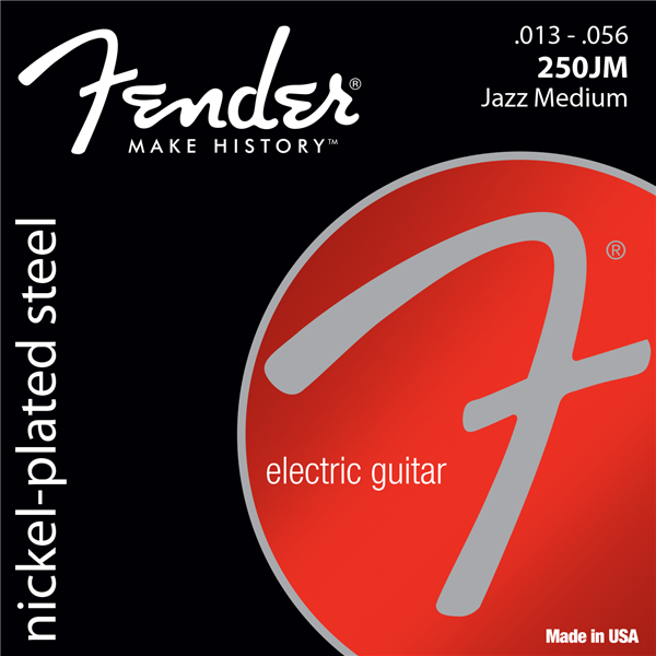 ENCORDADURA PARA GUITARRA ELECTRICA FENDER 250`S ACERO NIQUELADO (NPS)