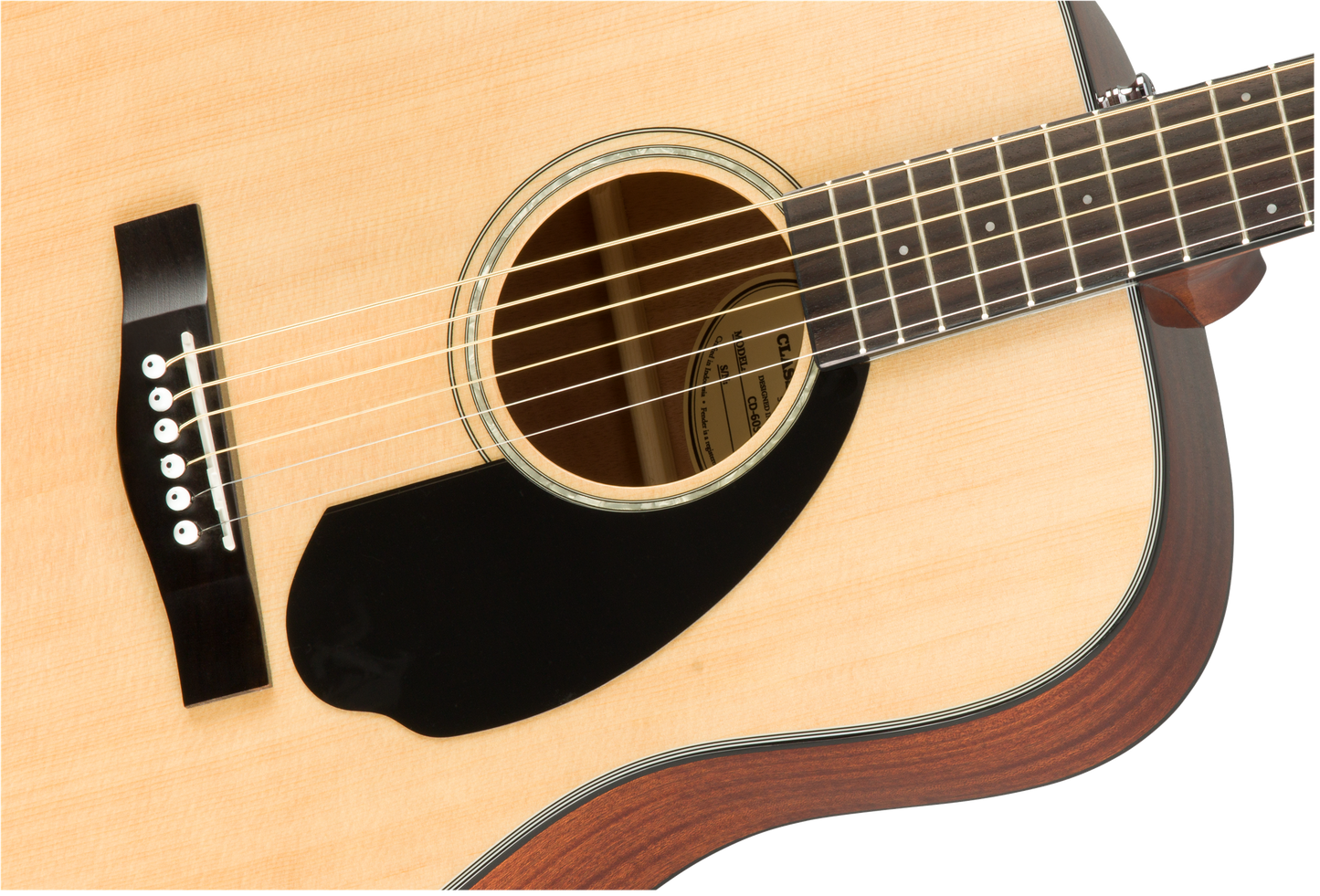 GUITARRA FENDER ACUSTICA CD-60S DREAD NAT N