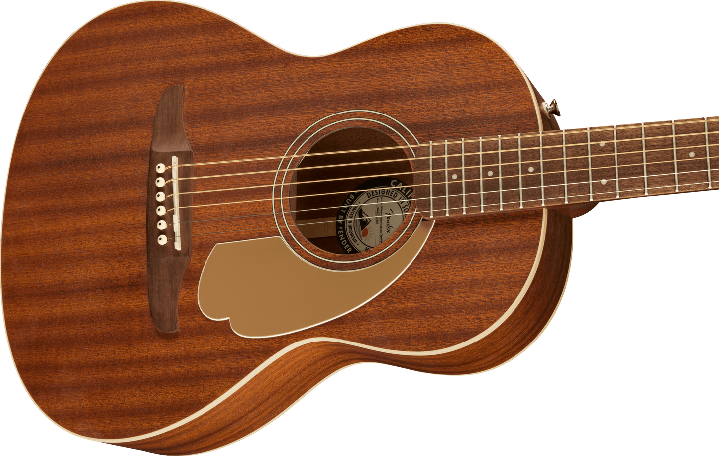 GUITARRA ACÚSTICA FENDER SONORAN MINI MAHOGHANY CON FUNDA 0970770122 N