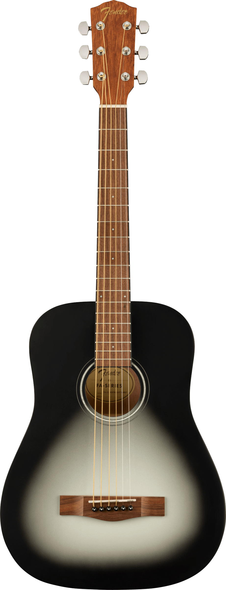 GUITARRA FENDER ACUSTICA MOOLIGHT FA-15 3/4 CUERDAS DE ACERO.