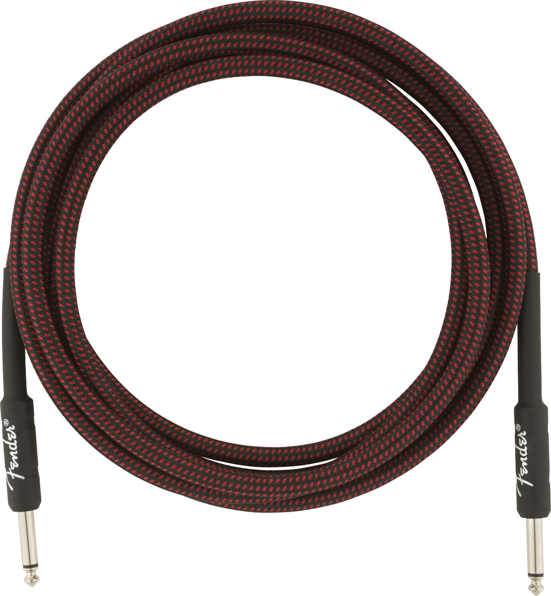 CABLE PARA INSTRUMENTO FENDER TEXTURIZADO PROFESIONAL SERIES 3M ROJO N
