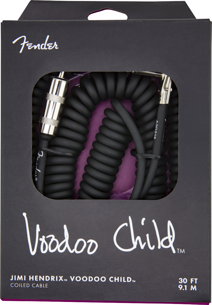 CABLE FENDER JIMI HENDRIX -VOODOO CHILD- 30ft/9M