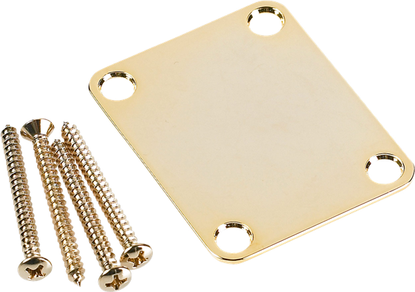 PLACA PARA BRAZO FENDER ESTILO VINTAGE DE 4 PERNOS (SIN LOGOTIPO