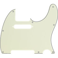 GOLPEADORES TELECASTER® VERDE MENTA DE MÚLTIPLES CAPAS CON MONTAJE DE 8 ORIFICIOS