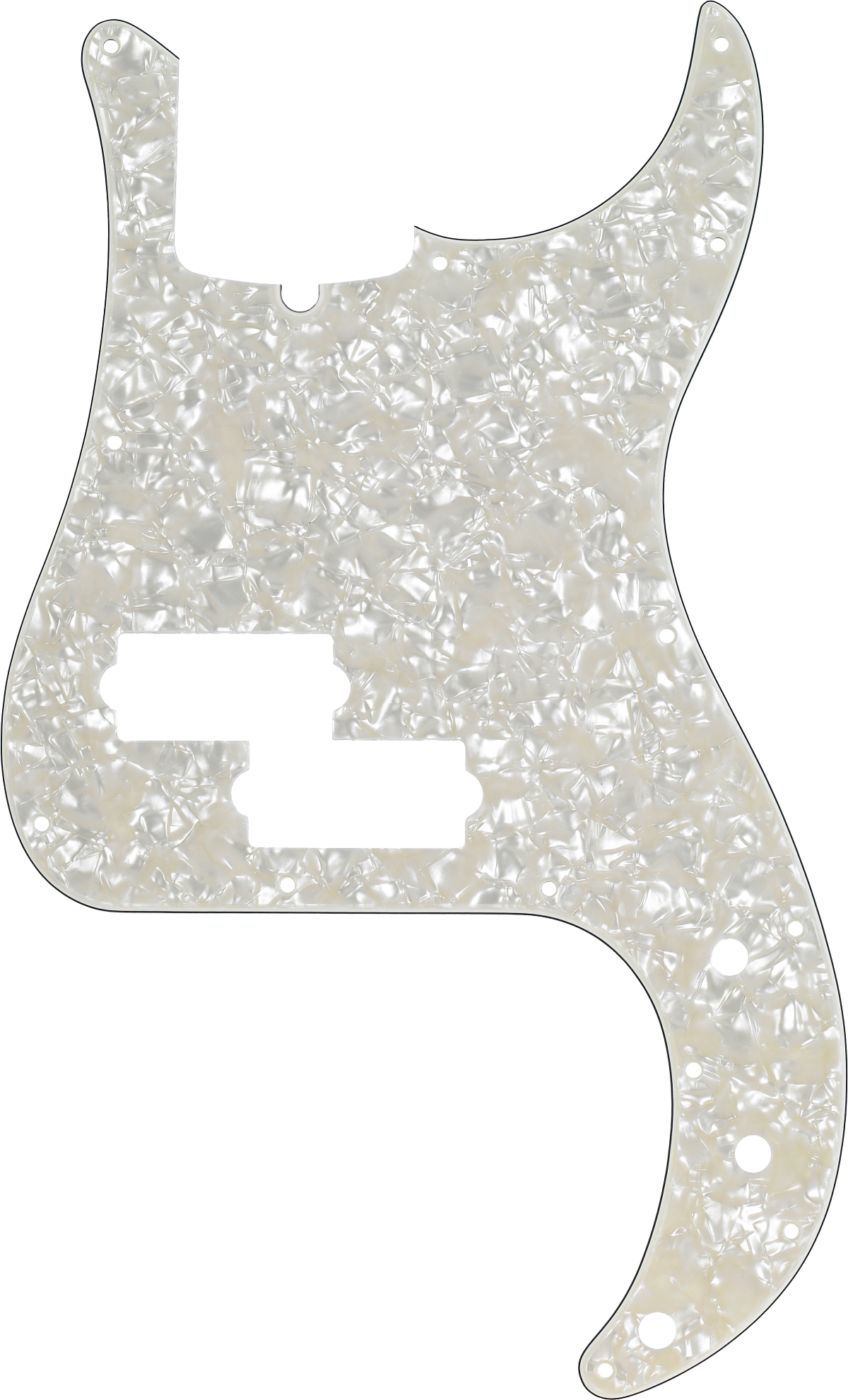 PICKGUARD FENDER PARA PRECISION BASS 13-HOLE MODERN-STYLE STANDARD