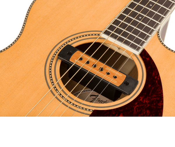 PASTILLA FENDER ACÚSTICA MESQUITE HUMBUCKING SOUNDHOLE N